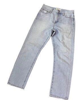 NWOT Madewell The Perfect Vintage Jean Light Wash High Rise Straight Leg 26